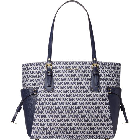 michael kors large east west tote|Michael Kors voyager signature tote.